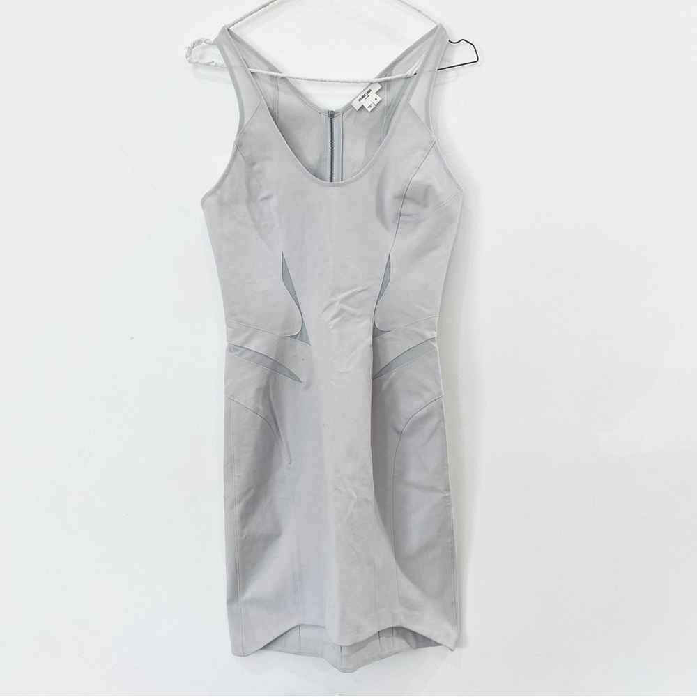 Helmut Lang Gray Mini Dress